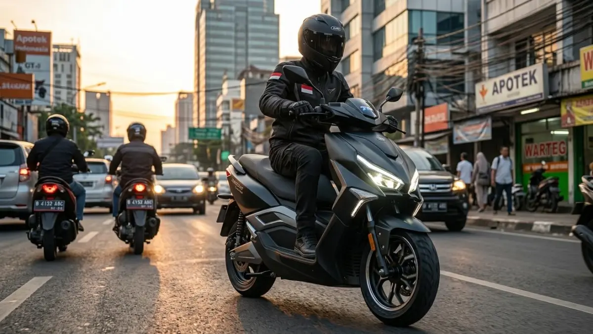 Daidong GS100 Lite motor listrik Korea 2026 hadir setara 160 cc, baterai swap, dan siap untuk ojol. Ini spesifikasi lengkapnya!

