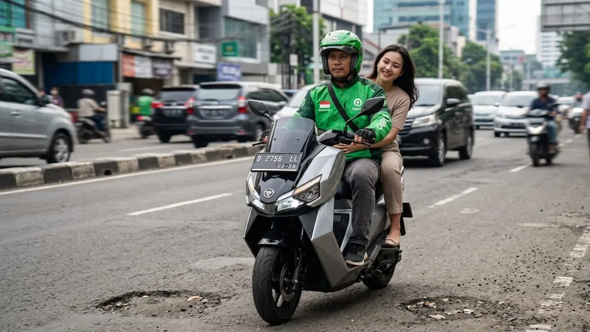 Daidong Mobility GS1 L jadi motor listrik ojol baru, hadirkan kenyamanan, baterai swap, dan performa halus untuk harian.