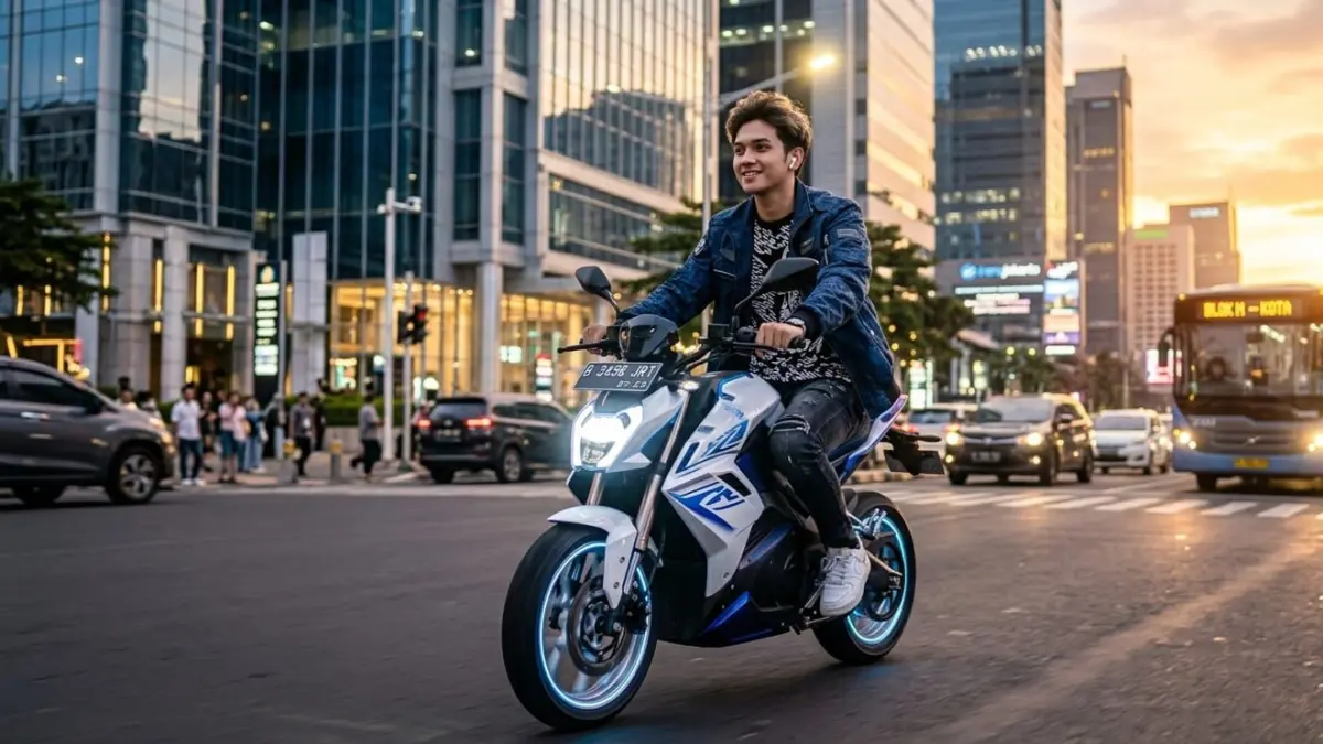 Motor listrik keren dan stylish 2026 makin diminati, desain modern harga terjangkau cocok untuk pelajar dan gaya hidup urban.
