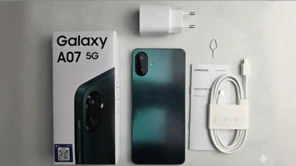 Samsung Galaxy A07 5G segera rilis di Indonesia, HP 5G murah baterai 6000 mAh dengan harga 2 jutaan dan fitur lengkap.