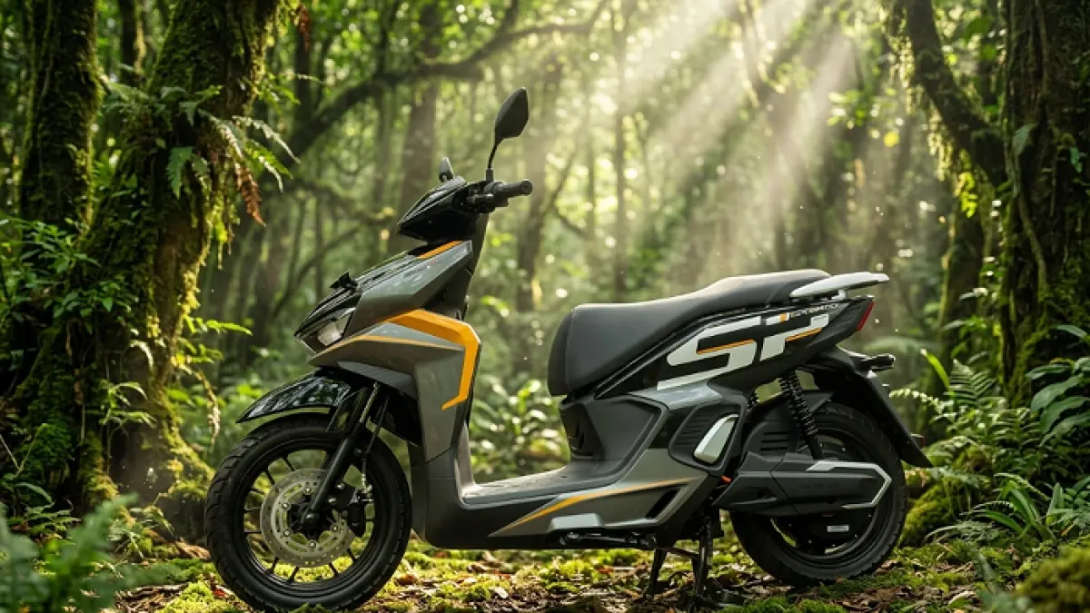 Motor listrik indomobil sprinto terbaru 2026 hadir dengan fitur lengkap, desain mirip skutik dan performa responsif (GEMINI AI)