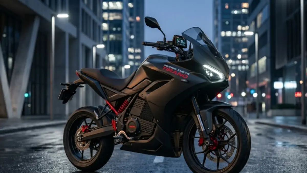 Yadea Kemper hadir sebagai motor listrik super cepat dengan top speed 160 km/jam dan fitur canggih yang bikin penasaran. Ilustrasi Gemini AI