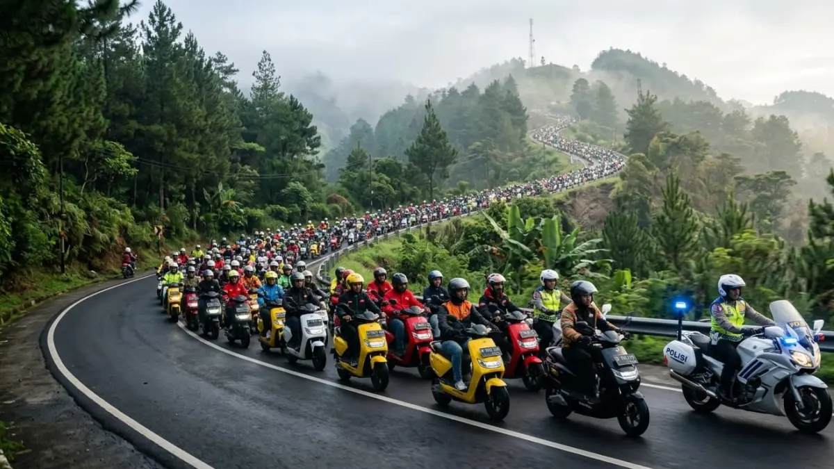 90% pengguna motor listrik Polytron pilih sewa baterai. Ini alasan harga lebih murah dan keuntungan jangka panjangnya!