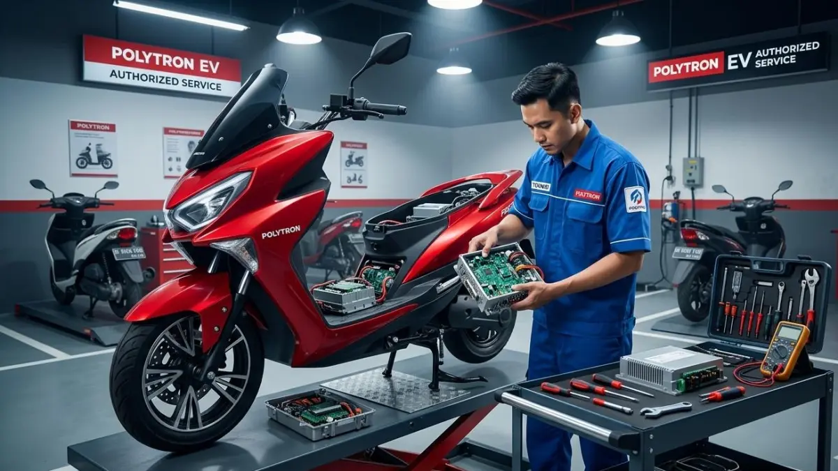 Biaya servis motor listrik Polytron Fox R tembus Rp1,5 juta akibat kerusakan controller, ini penyebab lengkapnya!