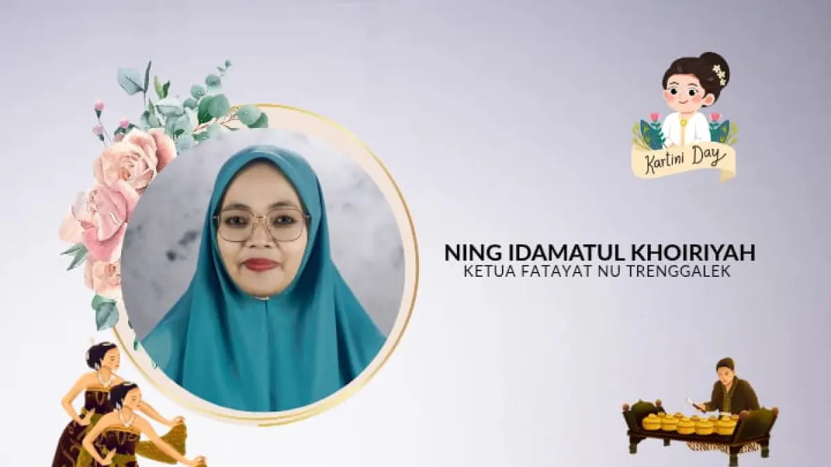 Ning Idamatul Khomariyah (Ketua Fatayat NU Trenggalek).