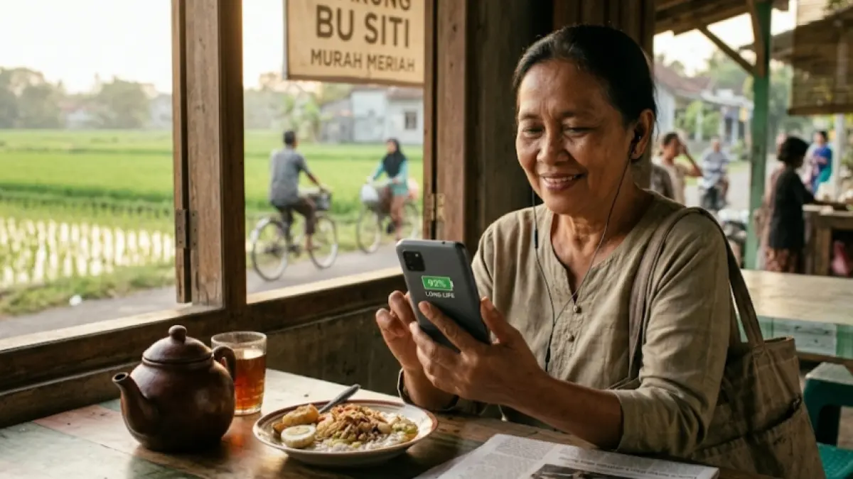 7 Rekomendasi HP Baterai Besar 2025 untuk Ojol, Nomor Terakhir Paling Tahan Banting!