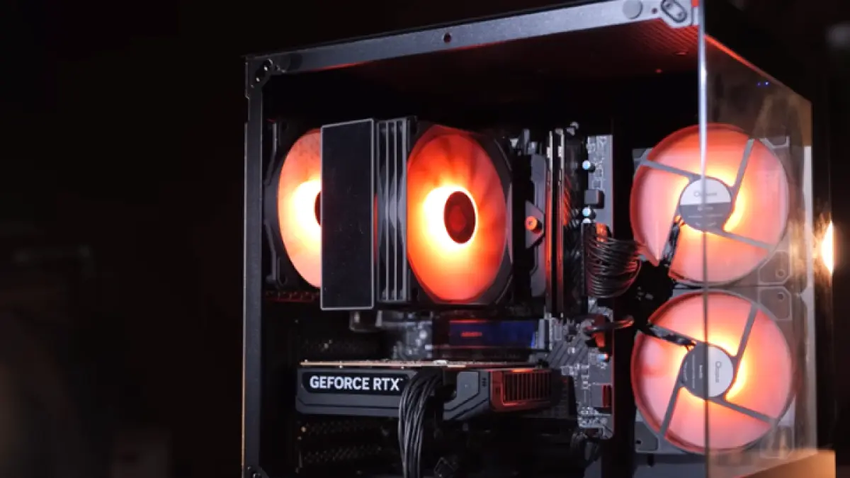 PC Rakitan RTX 5050 & Ryzen 7 5700X: Performa maksimal untuk gaming dan editing dengan harga kompetitif berkat optimasi tuning khusus. (YT. DKID Media)