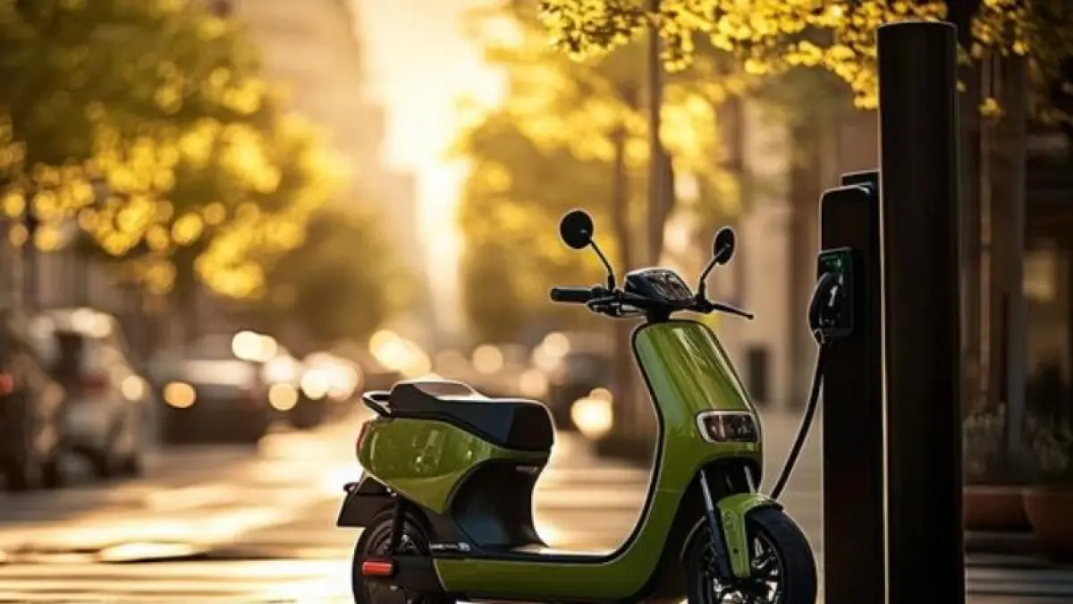 Motor listrik Davigo Dragon SLI hadir dengan jarak tempuh 200 km dan harga Rp18,5 juta. Desain mirip BeAT, fitur lengkap! (Freepik.com)