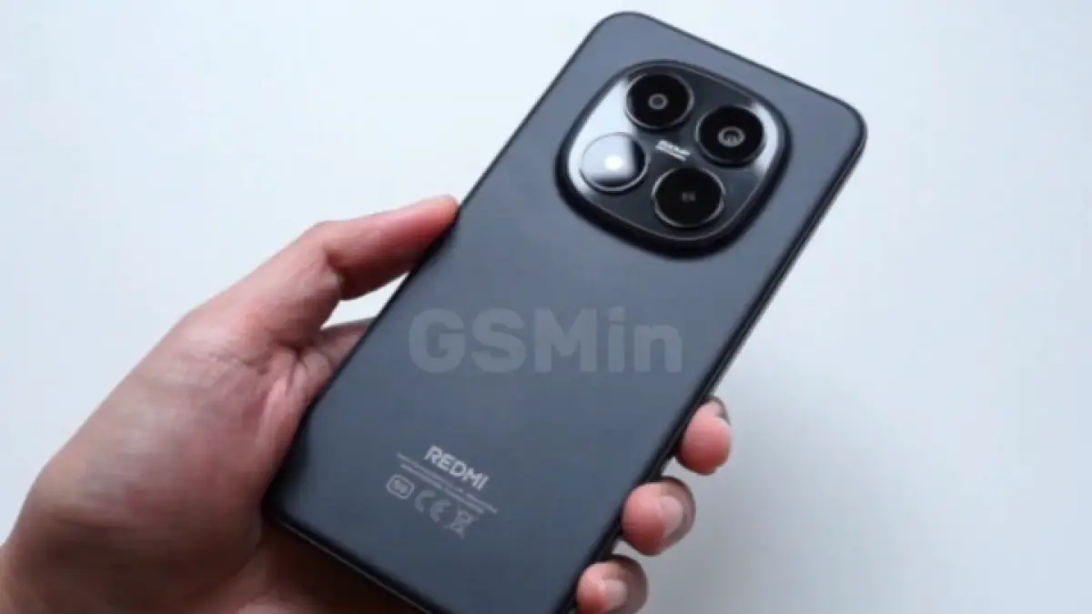 Tampilan belakang diduga Redmi Note 17 Pro Max dengan modul kamera besar dan desain minimalis, siap hadir dengan baterai jumbo 10.000 mAh.  (GS.Min)
