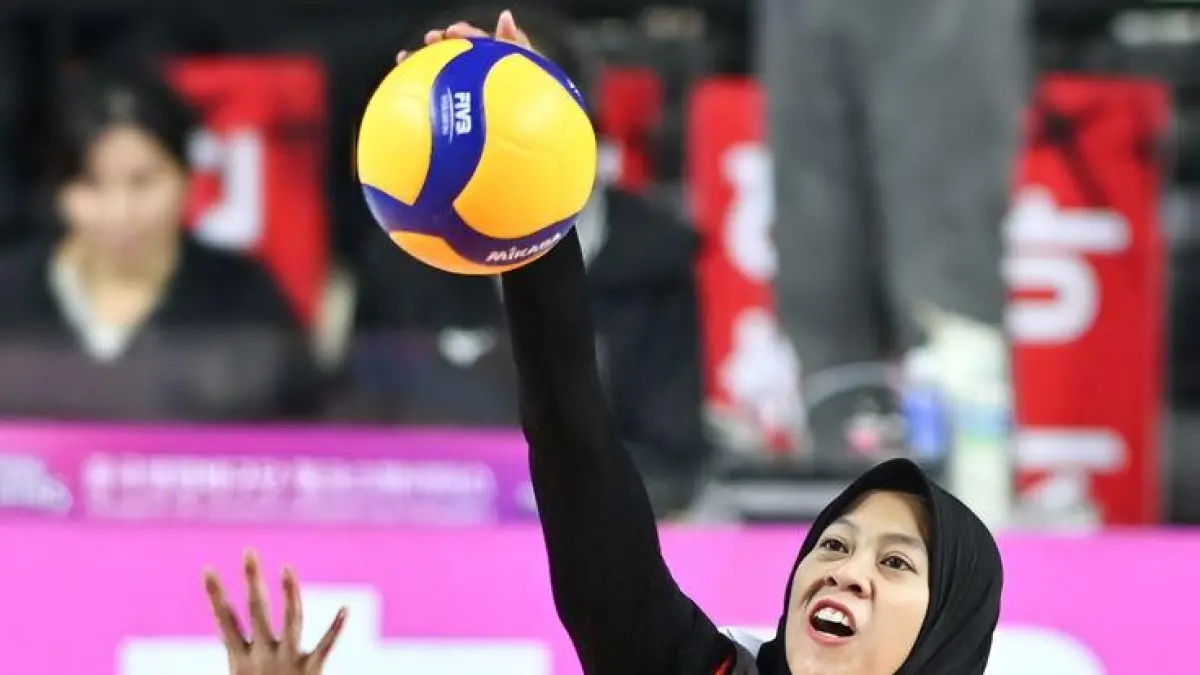 Megawati Hangestri jadi MVP saat Red Sparks kalahkan Hyundai Hillstate 3-2 dan naik ke posisi tiga klasemen (pinterest)