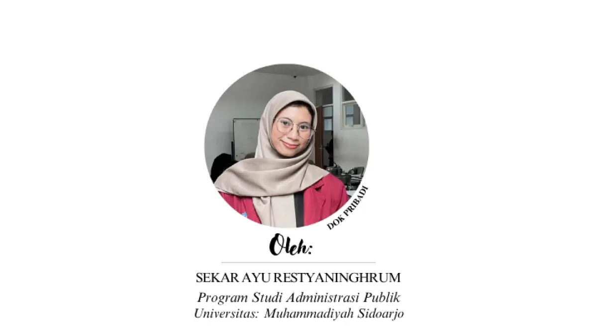 Sekar Ayu Restyaninghrum (Prodi : administrasi publik Universitas : Muhammadiyah Sidoarjo)