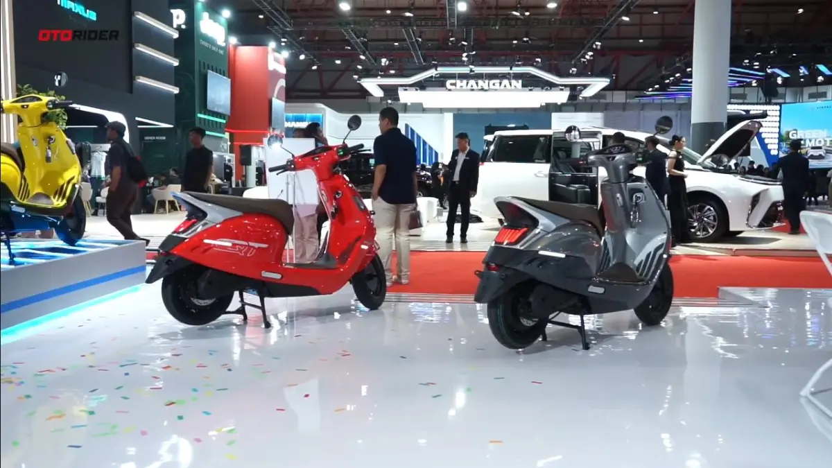 Indomobil E-Motor QT Pro hadir di IIMS 2026 dengan desain retro, fitur modern, dan harga mulai Rp15 juta.
(screenshot youtube)