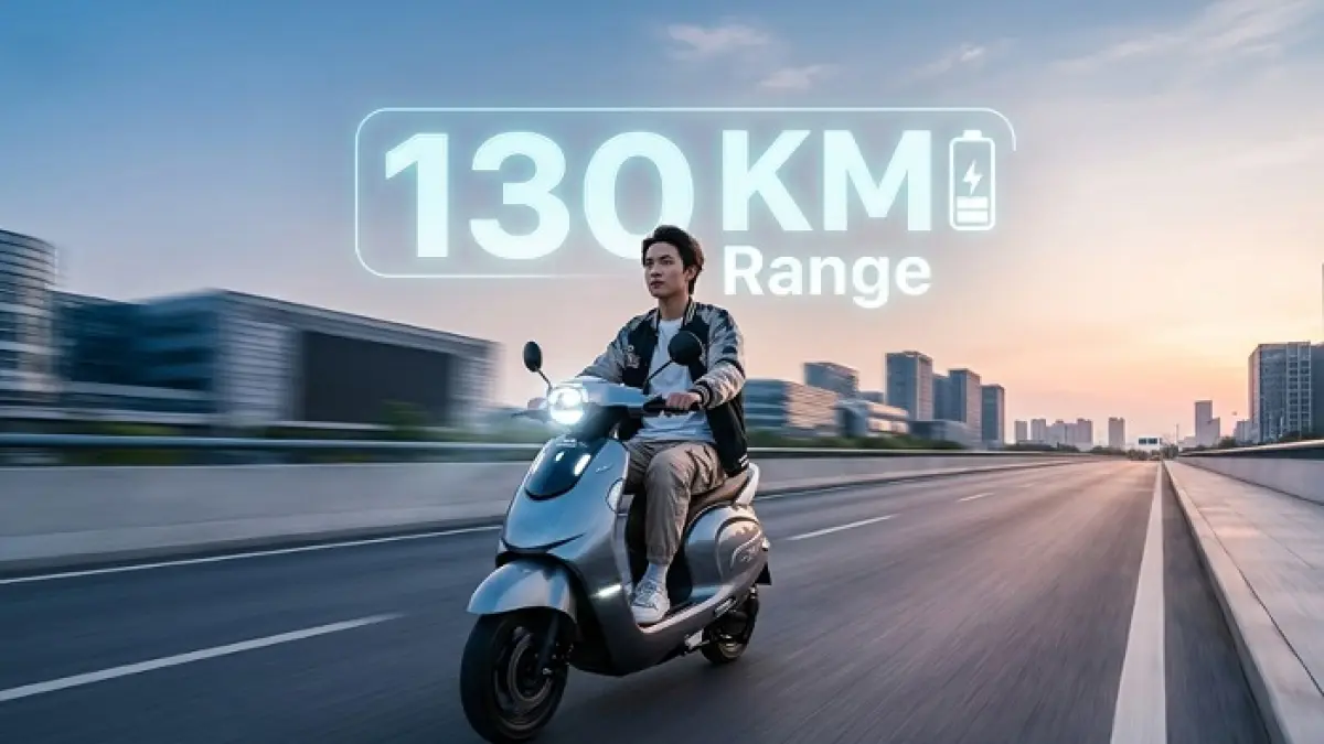 Motor listrik Indomobil QT Pro hadir dengan harga Rp18 jutaan, fitur premium dan jarak tempuh 135 km. (Pinterest)
