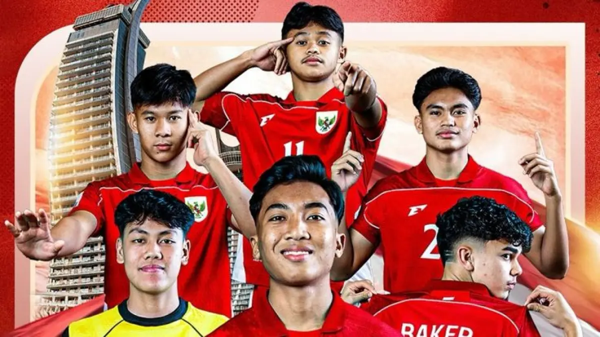 Hasil Piala AFF U-17 2026 hari ini, Australia menang 12-0. Simak klasemen, top skor, dan jadwal Timnas Indonesia selengkapnya! (Pinterest)