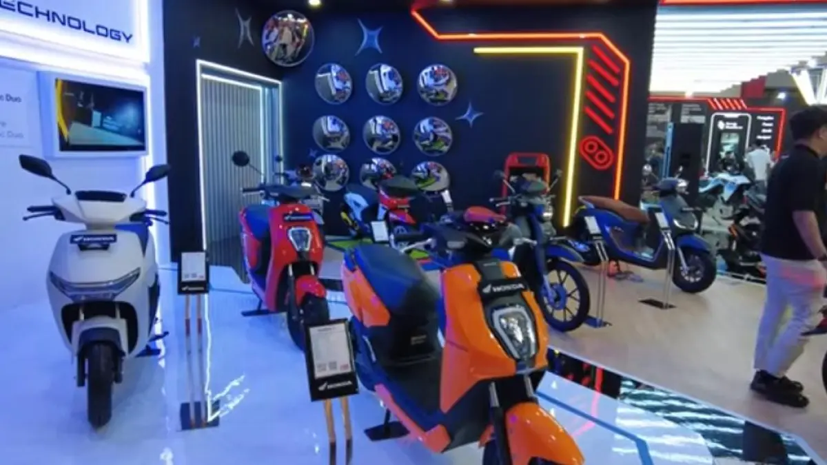 Motor listrik IIMS 2026 diuji langsung! Ini perbandingan Alpha, Indomobil Sprinto, dan Honda Icon A dari performa hingga harga. (screenshot youtube)