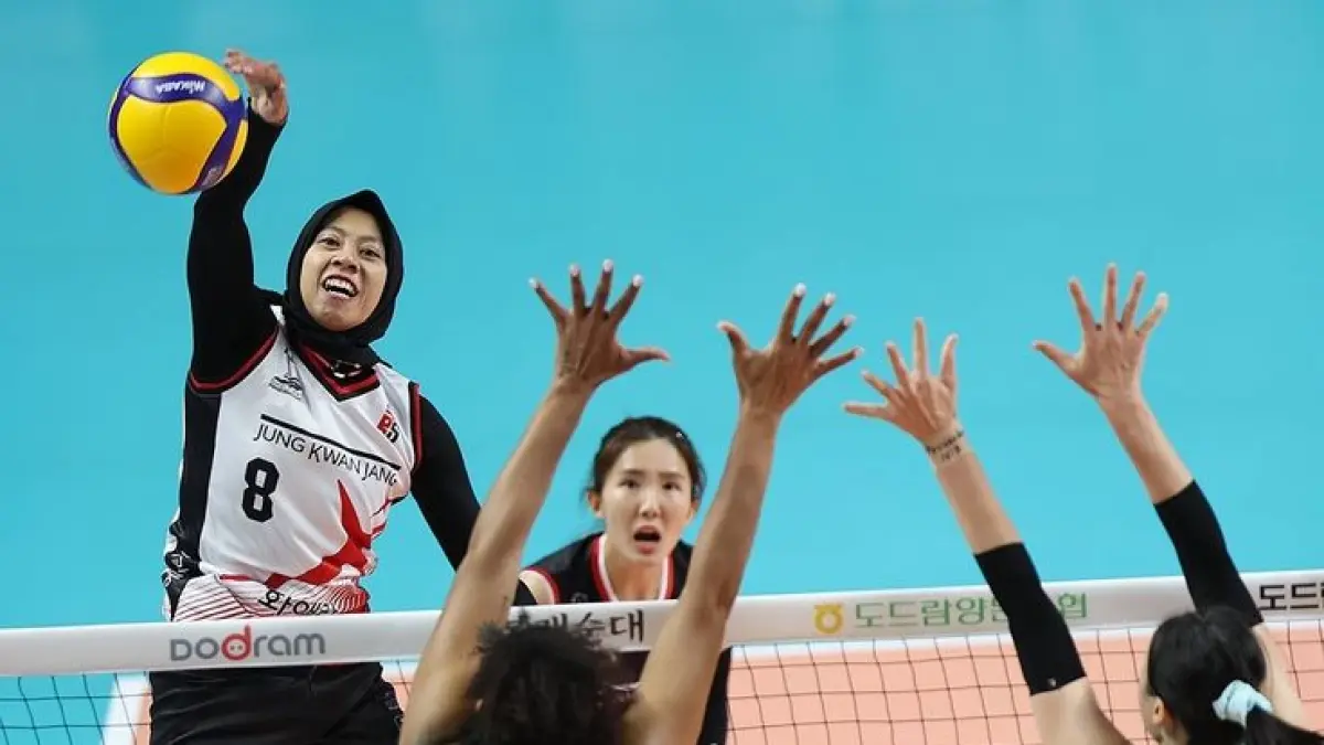 Hasil Final Four Proliga 2026: Jakarta Pertamina Enduro kalahkan Gresik Petrokimia 3-1, Megawati tampil impresif jelang final (Pinterest).
