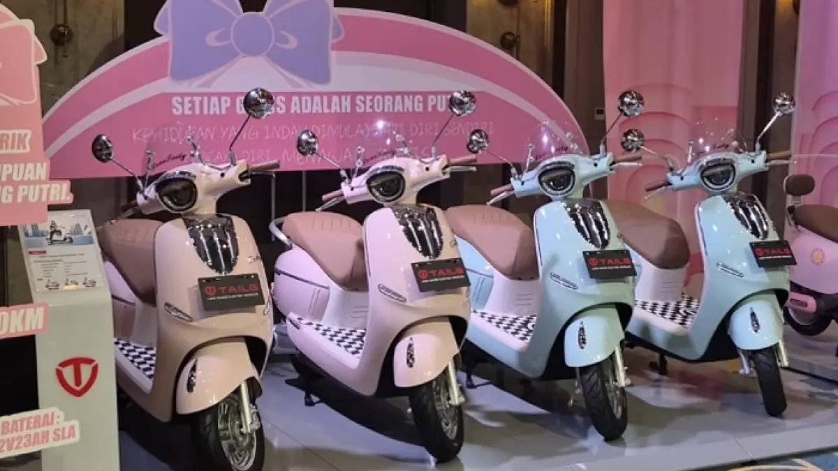 Motor listrik murah terbaru kini hadir mulai Rp10 jutaan dengan fitur modern dan hemat biaya operasional (SC YOUTUBE)