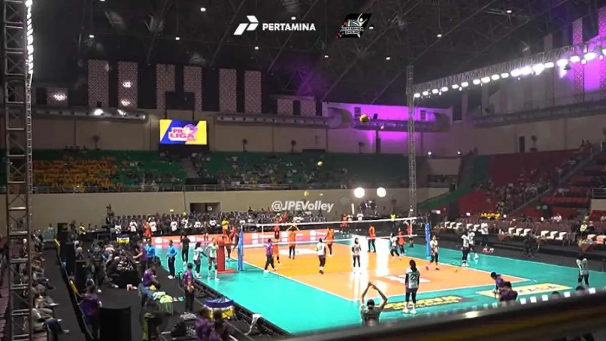 Jakarta Pertamina Enduro jadi tim voli unggulan di Proliga dengan performa konsisten dan dukungan kuat. (SC YOUTUBE)