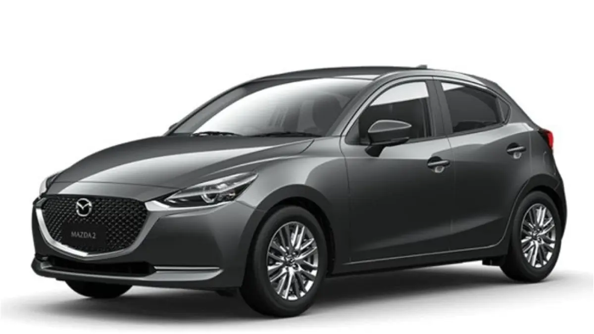 Mazda2 hatchback irit hadir dengan desain sporty, mesin efisien, dan fitur premium untuk mobilitas perkotaan. (PINTEREST)
