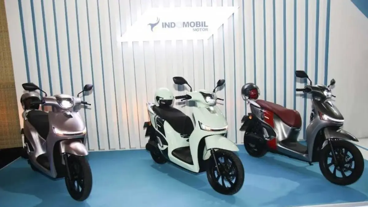 Motor listrik Indomobil QT 2026 hadir mulai Rp15 juta, varian Pro tembus 130 km, desain imut dan fitur lengkap untuk harian. (pinterest.com)