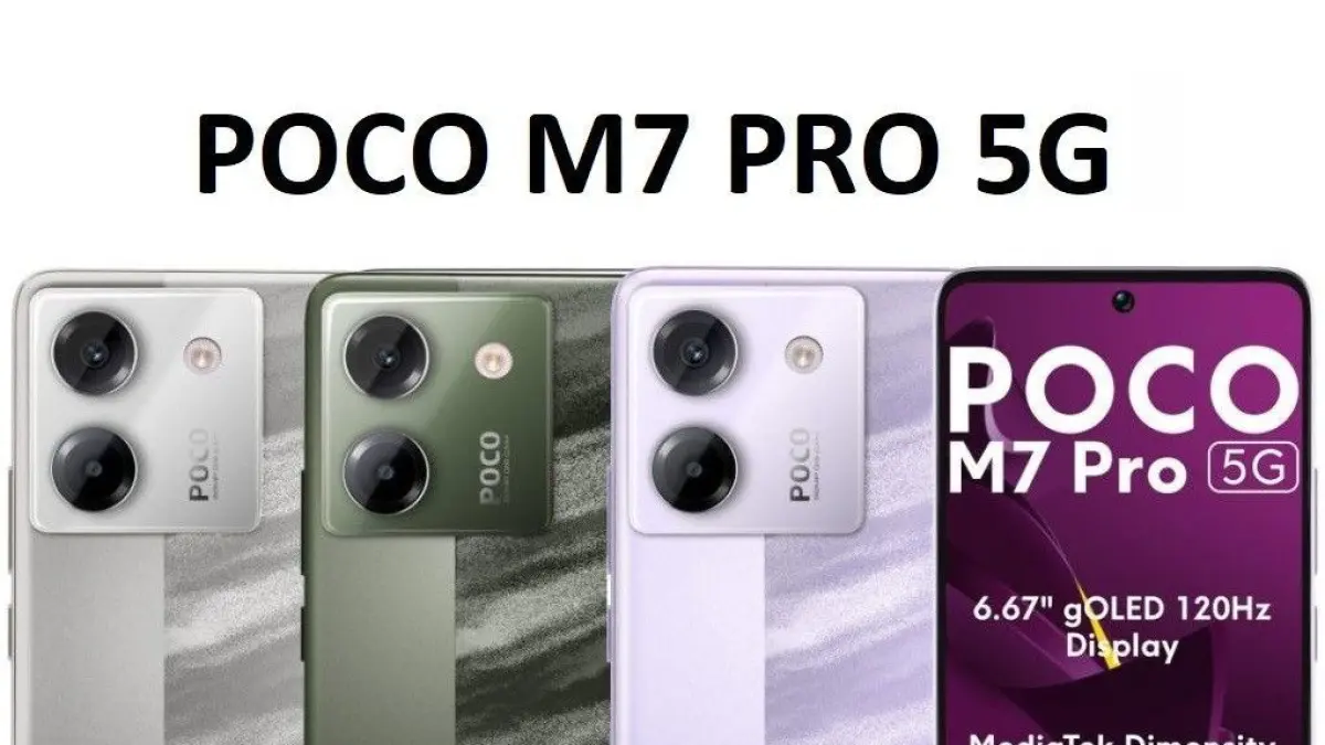 Poco M7 hadir dengan baterai 7000 mAh super awet, cocok untuk gaming dan aktivitas seharian tanpa khawatir kehabisan daya.
