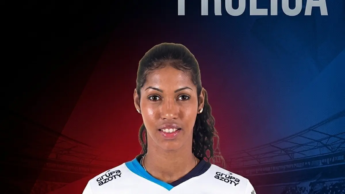 Wilma Salas Proliga terbaru tampil menggila dan jadi kunci kemenangan tim di kompetisi voli Indonesia. (GEMINI AI)