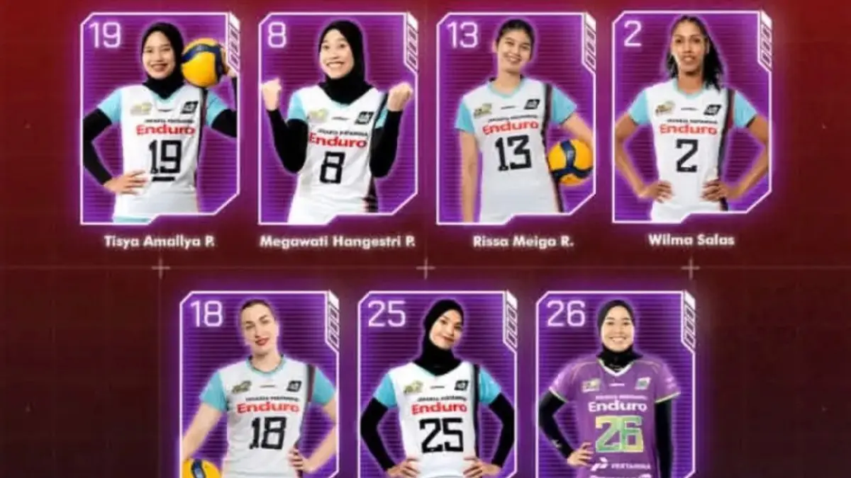Hasil Proliga hari ini: Pertamina Enduro kalahkan Jakarta Pertamina Ponska 3-1 lewat laga sengit dan dramatis.
