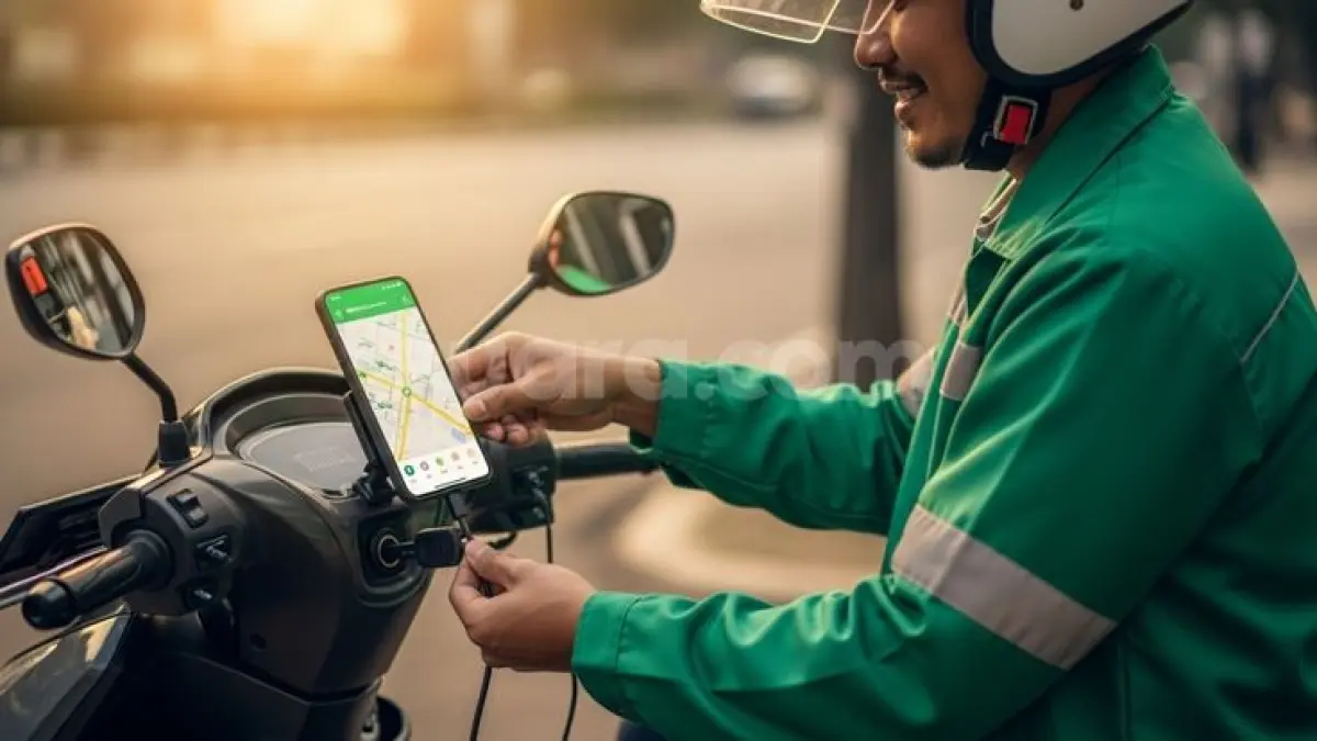 HP terbaik untuk ojol April 2026 dengan baterai besar hingga 7000 mAh dan fast charging, cocok untuk kerja seharian tanpa khawatir lowbat. (Pinterest.com)