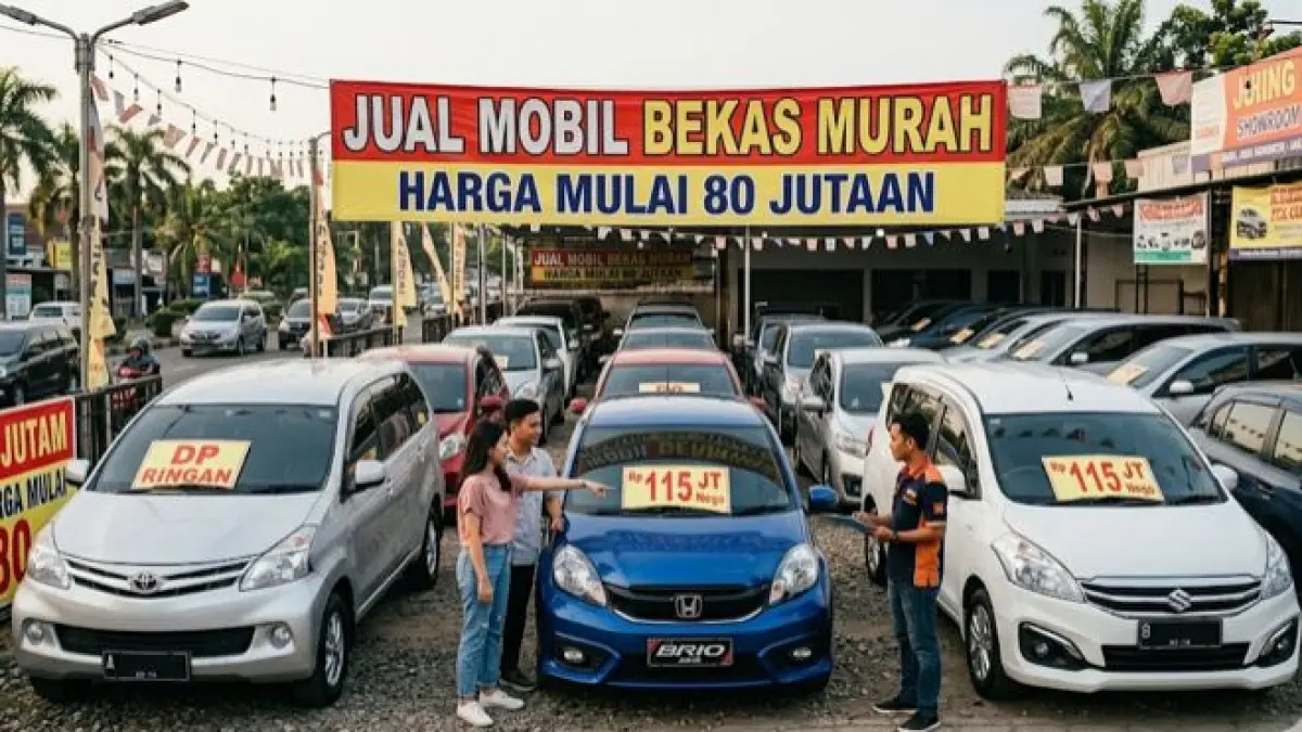 Cek promo Toyota Rush 2026! Cicilan mulai Rp3 jutaan, DP 15%, dan bunga 0%. Dapatkan bonus kaca film Lumar & pompa ban elektrik hanya di Auto 2000 Tangerang!(Gemini ai)