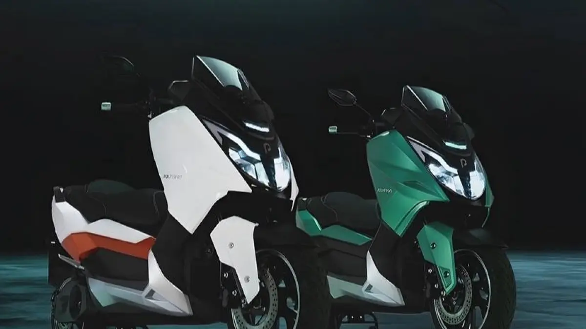 Intip review Polytron Fox 500, matic listrik bongsor mirip XMAX dengan top speed 130 km/jam. Cek performa, fitur, dan skema sewa baterainya di sini!(Screenshot Instagram)