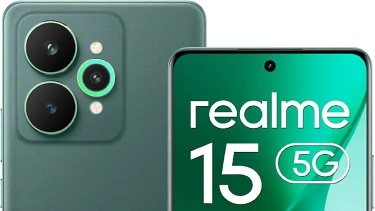 Realme 15 5G resmi rilis! HP tipis dengan baterai 7000 mAh, layar AMOLED 144Hz, dan fitur Next AI canggih. Cek spesifikasi dan harga 5 jutaan di sini!(Pinterest)