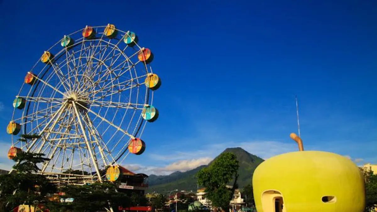 Wisata Malang Batu terbaru 2026 hadirkan Mikotopia, Cafe Sawah Pujon, taman bunga viral hingga wisata keluarga hits. (Pinterest.com)