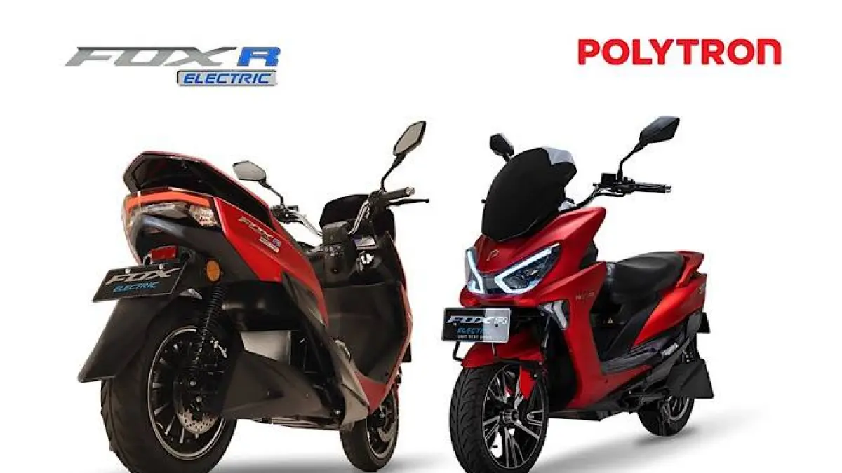 Polytron Fox 350 hadir sebagai penerus Fox R dengan jarak tempuh 136 km, fitur modern, dan harga mulai Rp15 jutaan.(pinterest)