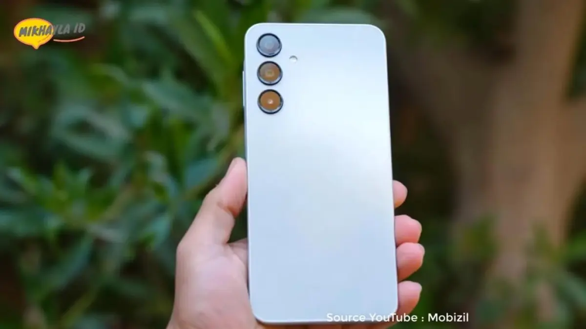 5 HP Samsung Rp3 jutaan terbaik 2026, dari Galaxy A35 5G hingga Galaxy A17 5G dengan layar AMOLED dan baterai besar.(screenshot youtube)
