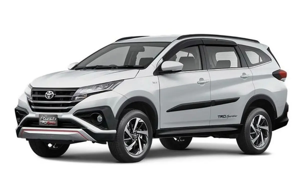 Daftar harga Toyota Rush bekas 2018-2023 terbaru Mei 2026, mulai Rp150 jutaan hingga GR Sport dengan kondisi terbaik.(Gemini AI)