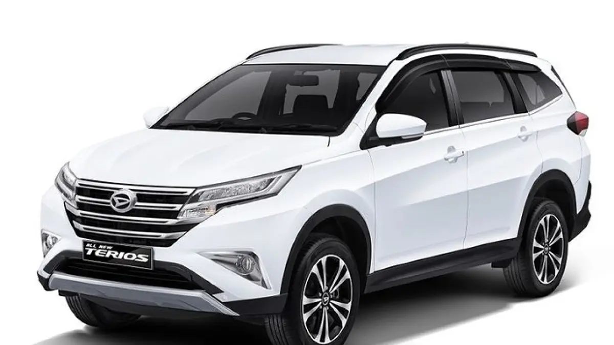 Daihatsu Terios R Deluxe 2019 dijual Rp179 juta, sudah kamera 360, AC digital, dan kondisi orisinal. Simak detailnya.(Gemini AI)