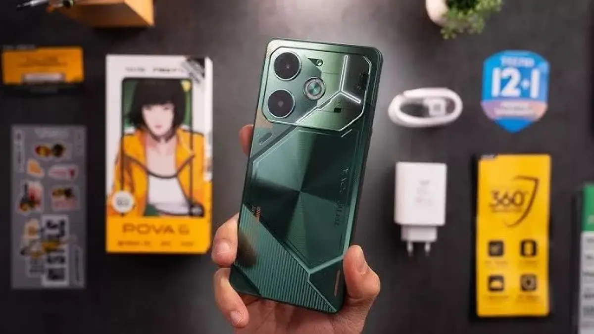 Review Tecno Pova 6: HP gaming 2 jutaan terbaik dengan baterai 6000 mAh, layar AMOLED 120Hz, dan performa Helio G99 Ultimate yang tangguh.(Pinterest)