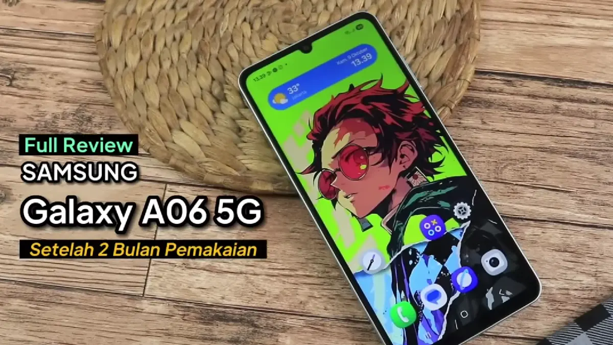 Samsung Galaxy A06 5G hadir dengan One UI 7, Dimensity 6300 dan baterai awet, tapi layar HD Plus dan NFC absen.
(screenshot youtube)