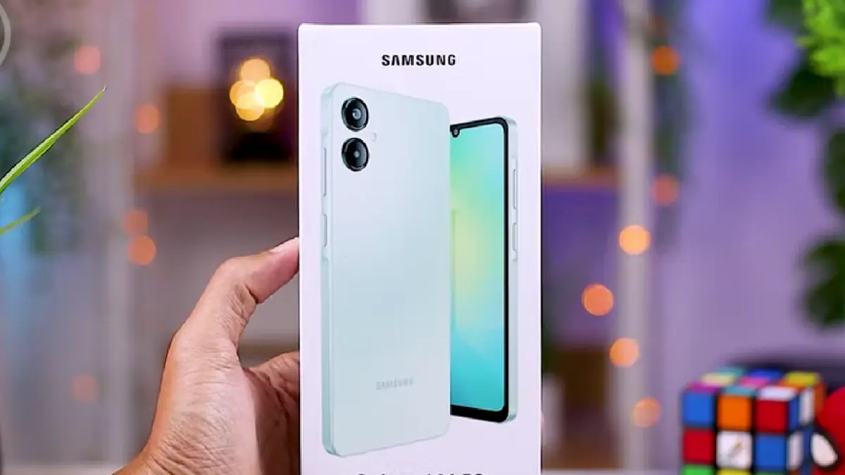 Samsung Galaxy A06 5G resmi hadir di Indonesia dengan One UI 7, Dimensity 6300, IP54 dan update Android hingga 4 tahun.
(screenshot youtube)