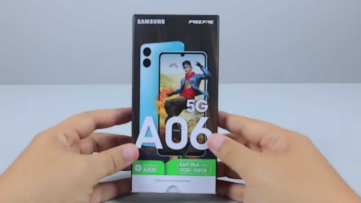 Samsung Galaxy A06 5G resmi hadir di Indonesia sebagai HP 5G termurah Samsung 2025 dengan One UI 7 dan update 4 tahun.
(screenshot youtube)