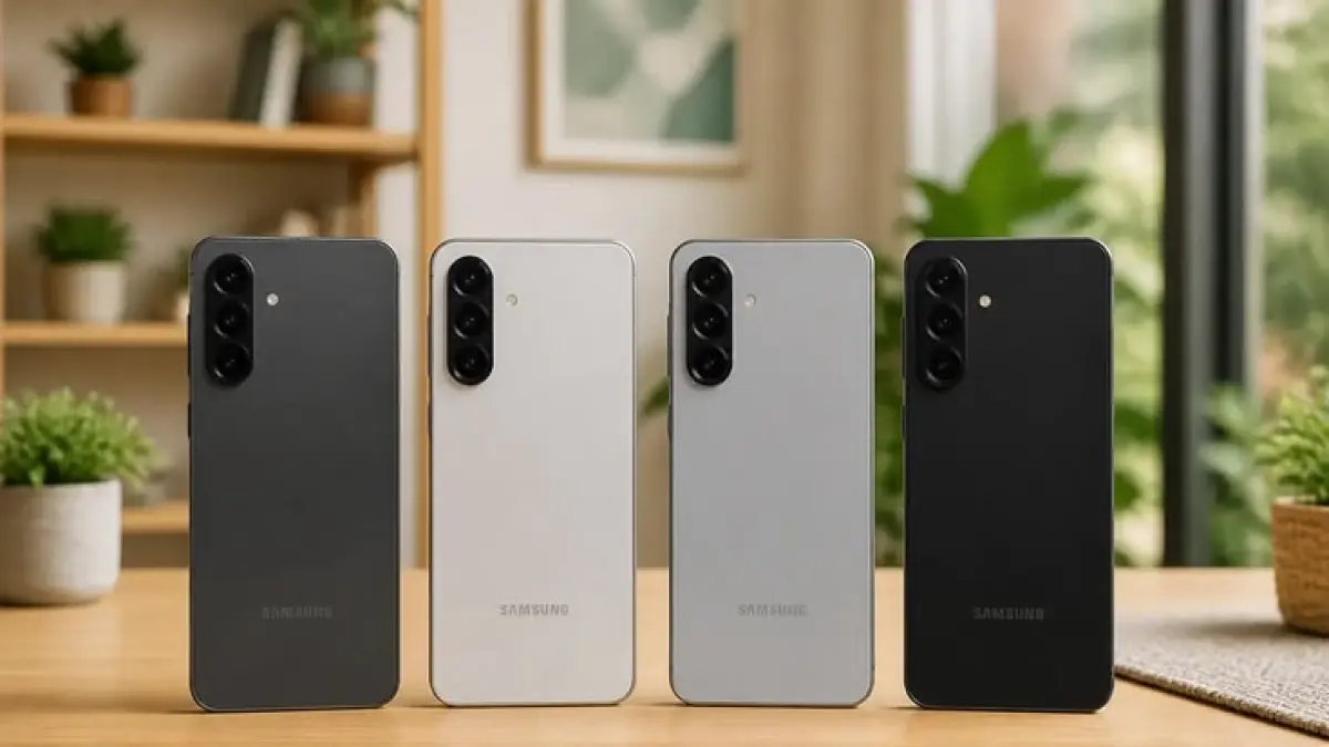 Cek harga Samsung Galaxy A56 5G terbaru 2026! Spesifikasi gahar Exynos 1580, layar Super AMOLED 120Hz, dan kamera 50MP. Buruan beli sebelum promo habis!(Pinterest)