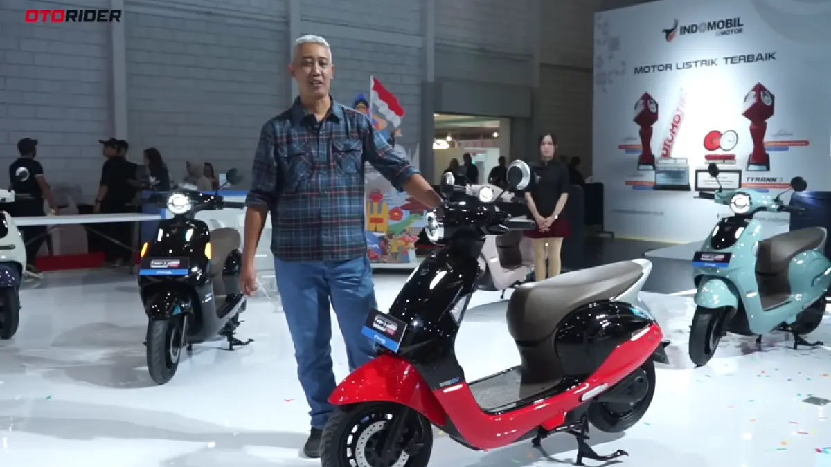 Indomobil eMotor QT dan QT Pro hadir di IMS 2026 dengan harga Rp15 jutaan dan desain retro buatan desainer lokal.
(screenshot youtube)