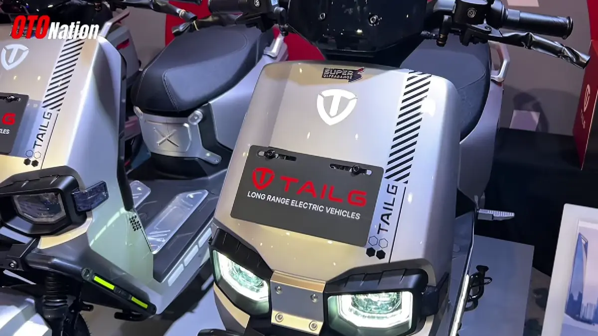 Motor listrik Tailing F5 hadir dengan jarak tempuh 100 km, motor 2.000 watt, fitur modern, dan desain sporty futuristis.
(screenshot youtube)
