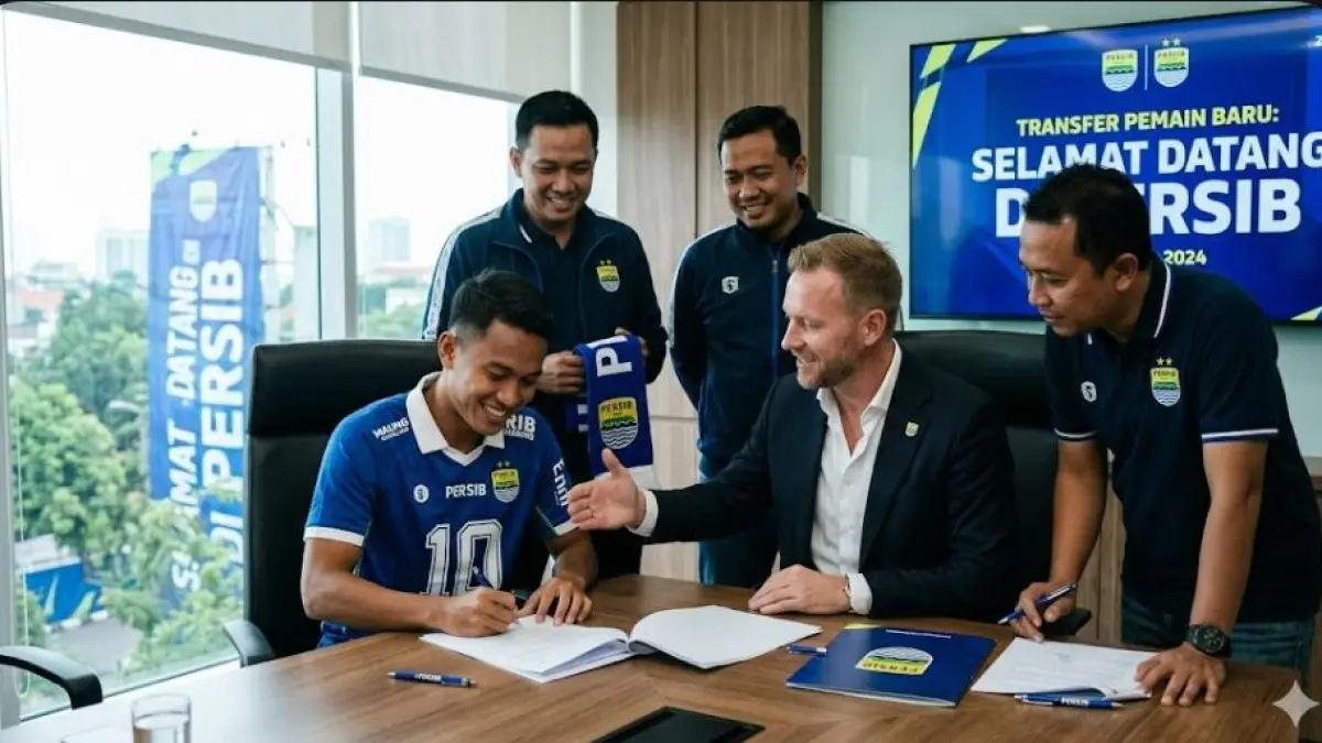 Persib Bandung membidik Ole Romeny, Ragnar Oratmangoen hingga Aymen Hussein untuk musim 2026-2027.
( Gemini AI )