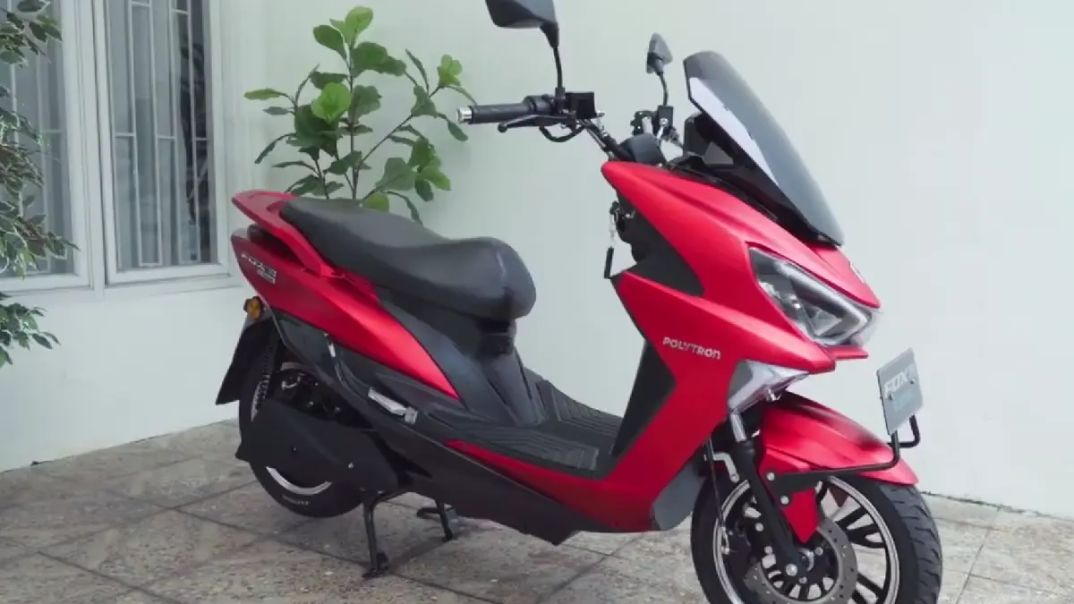 Polytron Fox Air hadir sebagai motor listrik Rp16 jutaan dengan kecepatan 90 km/jam dan jarak tempuh hingga 130 km.
(screenshot youtube)