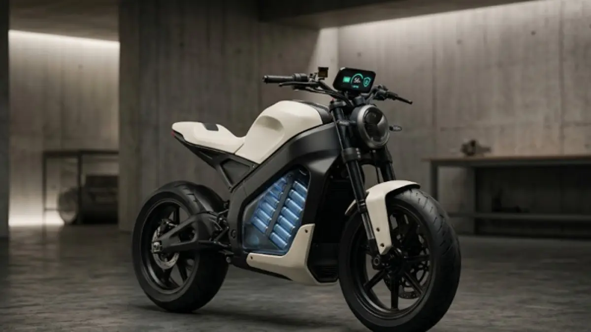 Indomobil eMotor QT Pro hadir dengan fitur NFC, baterai lithium, dan jarak tempuh 135 km. (Ilustrasi Gemini AI)