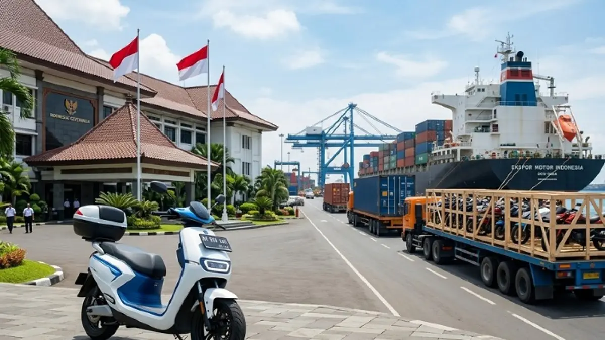 Motor listrik 2026 diprediksi tetap tumbuh tanpa subsidi. Alfa optimistis demand pasar makin kuat. (Ilustrasi Gemini AI)