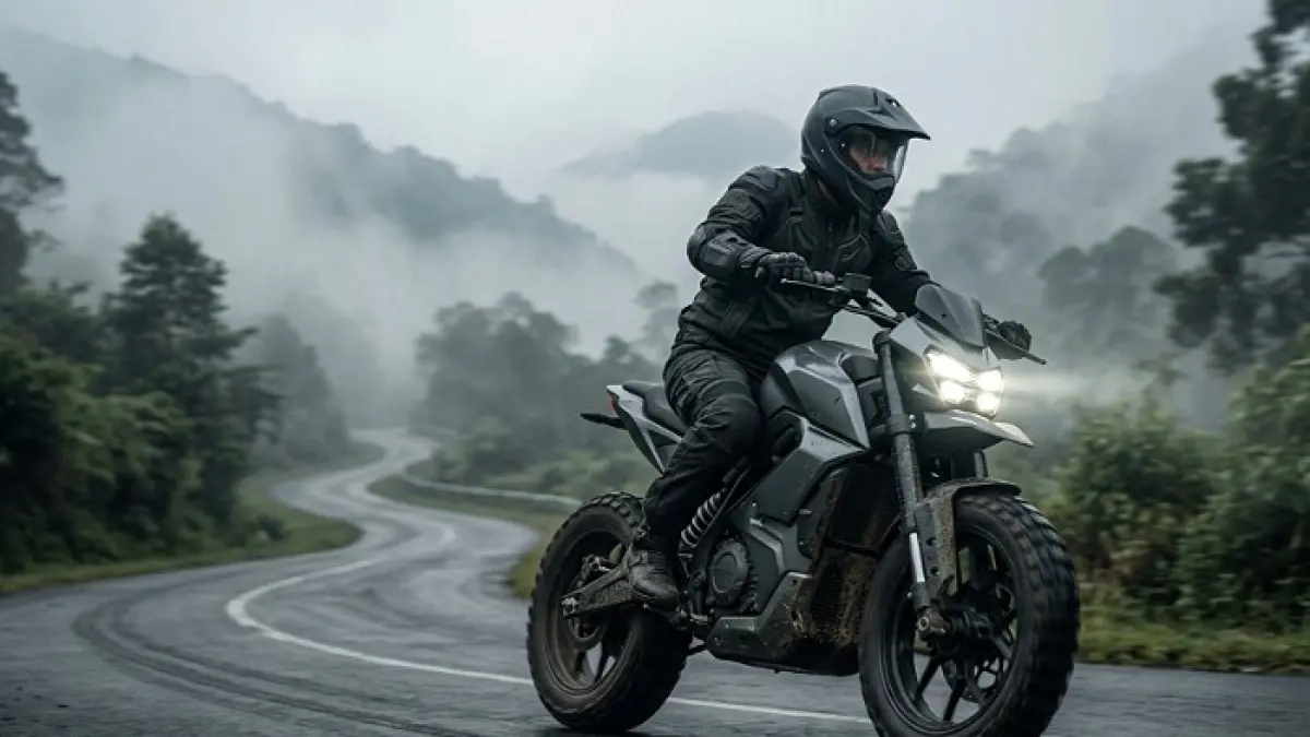 Motor listrik Tailing F5 resmi meluncur dengan jarak tempuh 100 km dan desain sporty modern. (Ilustrasi Gemini AI)
