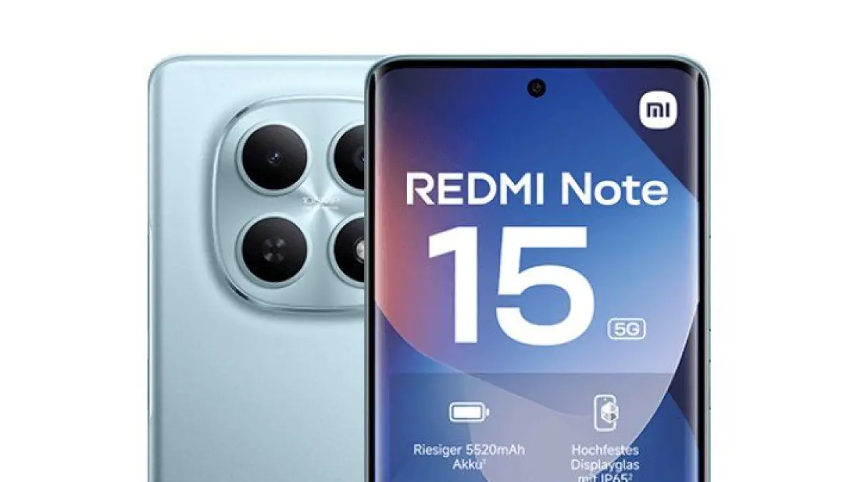 Redmi Note 15 5G hadir dengan Titan Durability, kamera 108 MP, Snapdragon 6 Gen 3 dan desain tipis premium. (Pinterest.com)