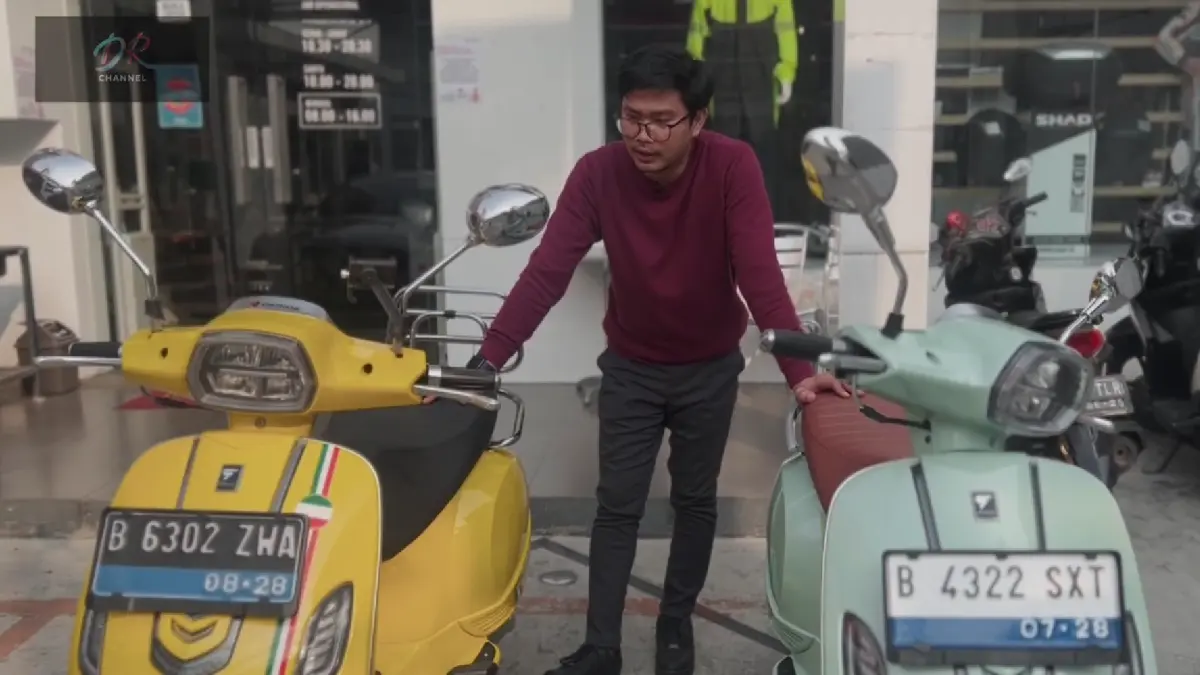 Smooth Zuzu generasi terbaru hadir dengan upgrade signifikan, lebih halus, stabil, dan tetap bergaya Vespa modern.
(screenshot youtube)